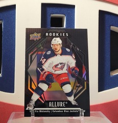 Trey Fix-Wolansky 2022-23 - Black Rainbow Rookies #137 Allure Upper Deck